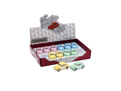 Lekebil Volkswagen pastell classic beetle mini rosa - Bilde 2