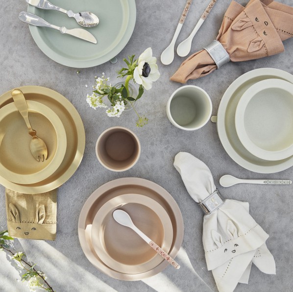 Elodie Details, matsett 3 deler Mineral Green - Bilde 5