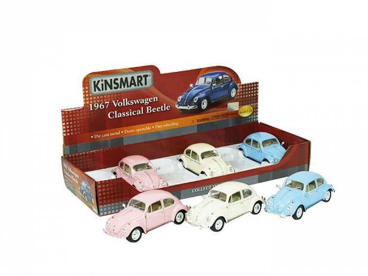 Lekebil stor Volkswagen classical beetle creme - Bilde 2