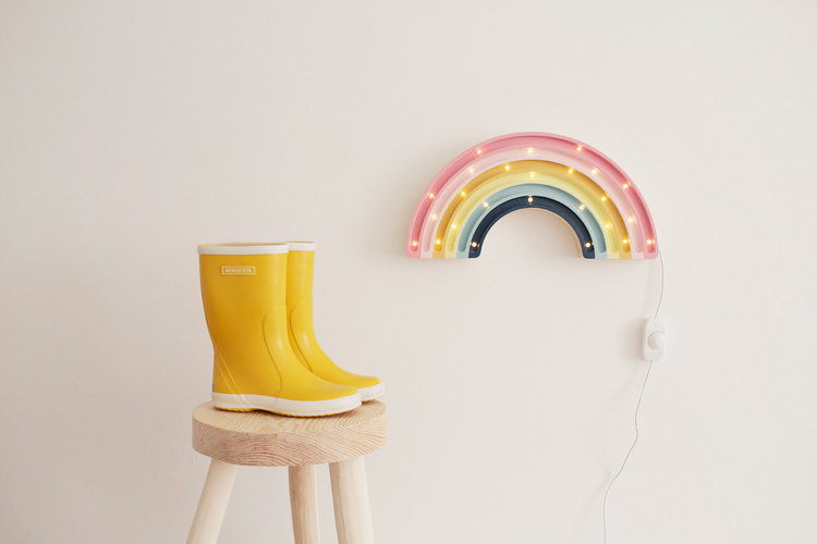 Little Lights, Nattlampe til barnerommet, Regnbue Retro - Bilde 6
