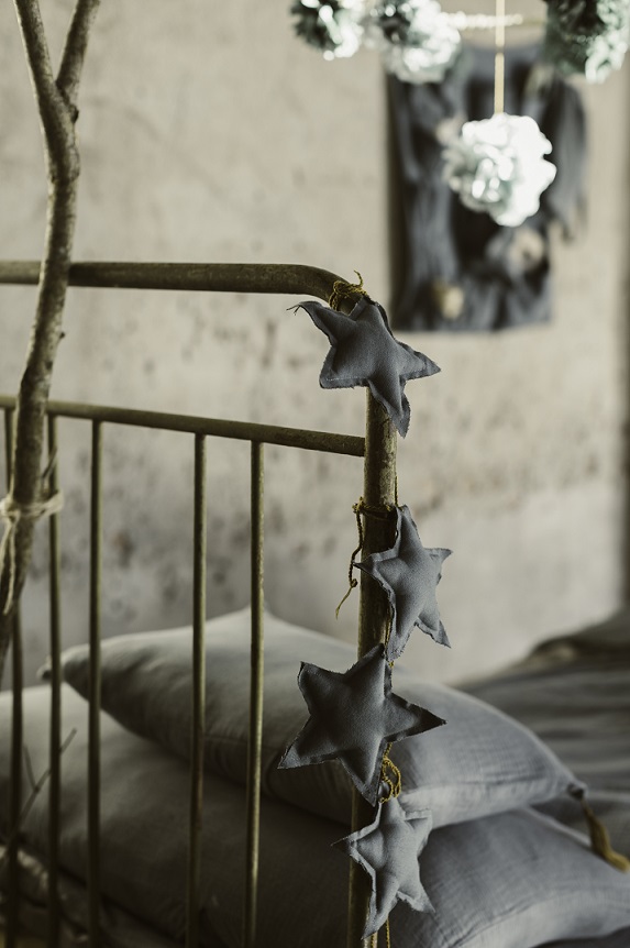 Numero 74, vimpel til barnerommet, Mini Star Silver Grey - Bilde 4