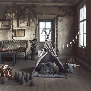 Numero 74, tipitelt til barnerommet, Silver Grey