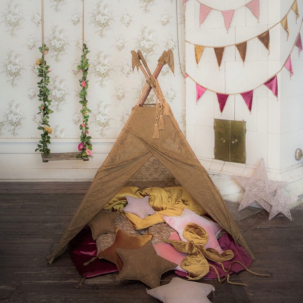 Numero 74, tipi-telt til barnerommet, Baobab Rose - Bilde 5