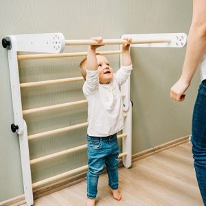 Klatreutstyr til barnerommet, hvit
