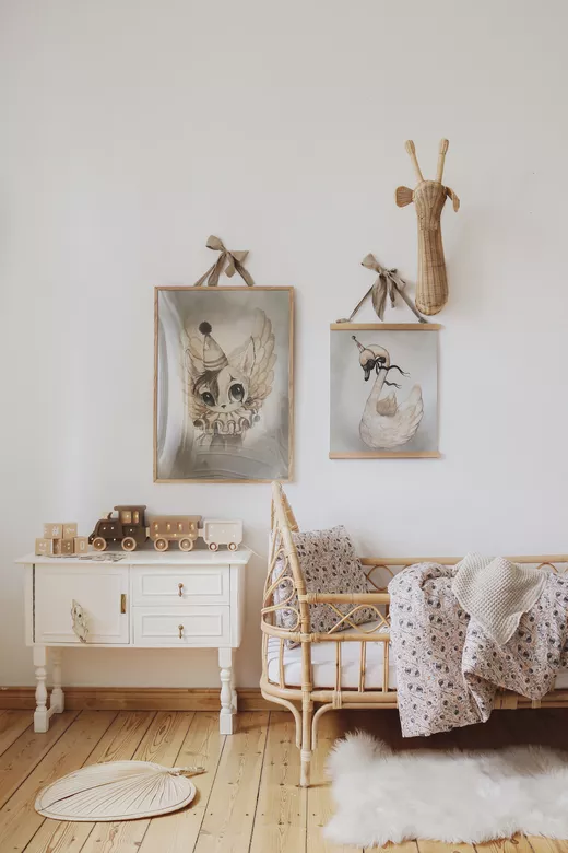 Little Lights, Nattlampe til barnerommet, Brun/Beige Tog - Bilde 2