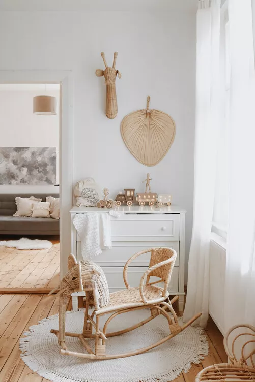 Little Lights, Nattlampe til barnerommet, Brun/Beige Tog - Bilde 4