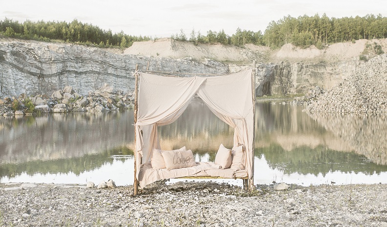 Numero 74, Bed drape sengehimmel, White - Bilde 4