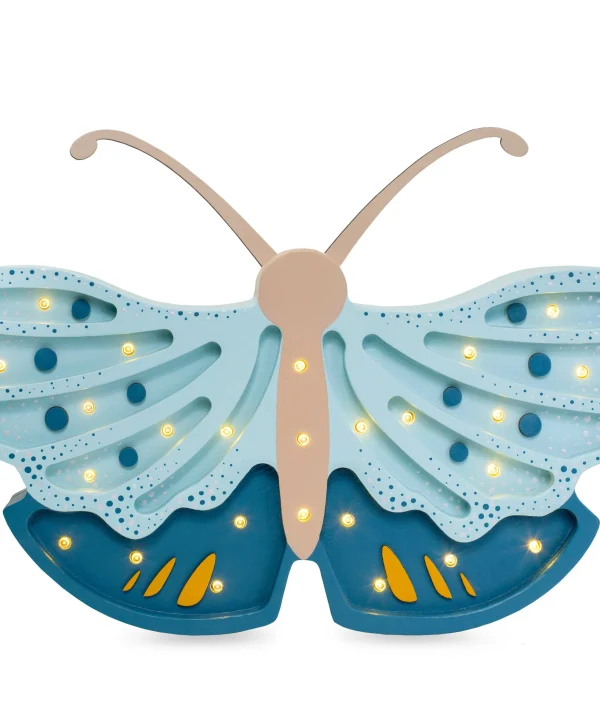 Little Lights, Nattlampe til barnerommet, Sommerfugl Daisy Blue