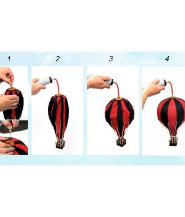 Pumpe til luftballong
