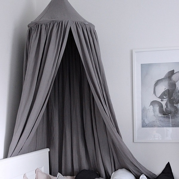 Stor shark maxi sengehimmel i lin, Cotton & Sweets - Bilde 3