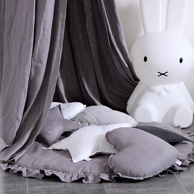 Stor shark maxi sengehimmel i lin, Cotton & Sweets - Bilde 4
