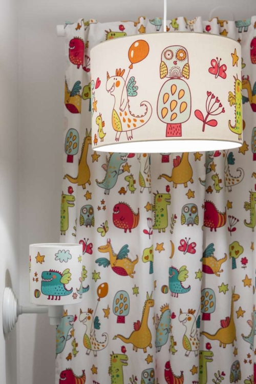 Vegglampe happy dragons - Bilde 4