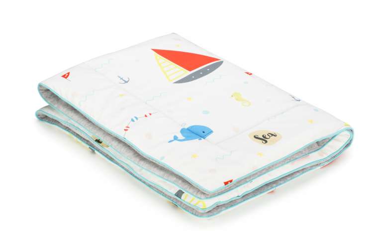 Barneteppe, babyteppe, lekematte 80x100 sea adventures - Bilde 2