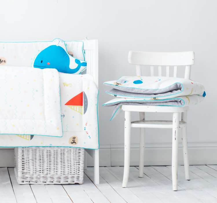 Barneteppe, babyteppe, lekematte 80x100 sea adventures - Bilde 4