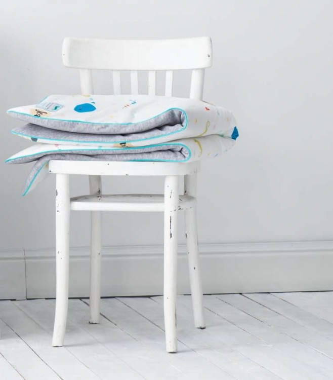 Barneteppe, babyteppe, lekematte 80x100 sea adventures - Bilde 3