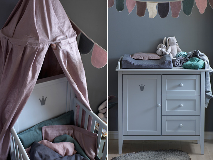 Vimpel til barnerommet, NG baby mood rosa - Bilde 4