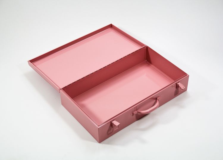 Koffert oppbevaring , rosa - Bilde 5