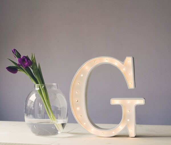 Little Lights, Nattlampe til barnerommet, Bokstav G