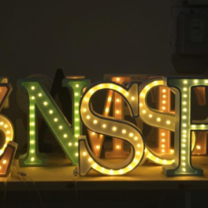 Little Lights, Nattlampe til barnerommet, Bokstav I