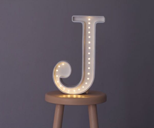 Little Lights, Nattlampe til barnerommet, Bokstav J