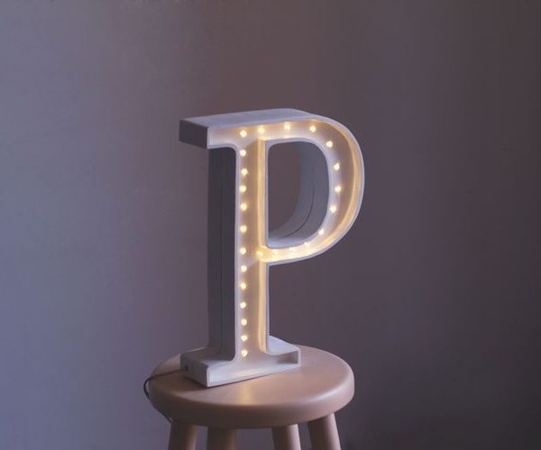 Little Lights, Nattlampe til barnerommet, Bokstav P