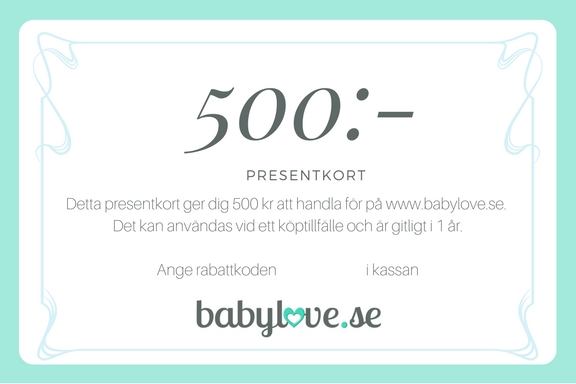 Gavekort 500 kr