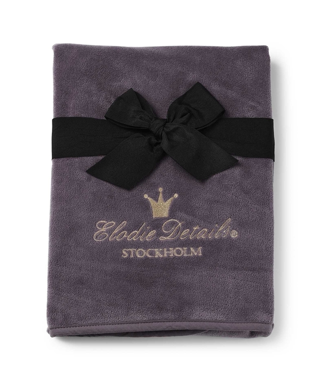 Perlesamtsfilt - Plum Love, Elodie Details