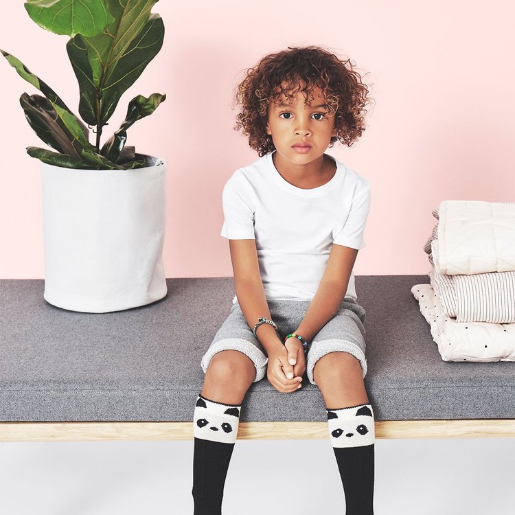 Liewood Knestrømper Sofia , Panda Creme De La Creme - Bilde 2