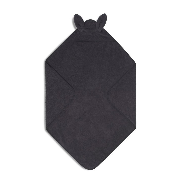 Liewood håndkle med hette, Augusta Rabbit Dark Grey - Bilde 2