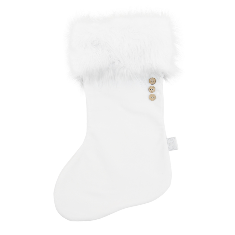 Cotton & Sweets, hvit julesokk