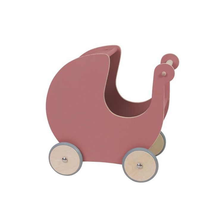 Sebra Dukkevogn rosa