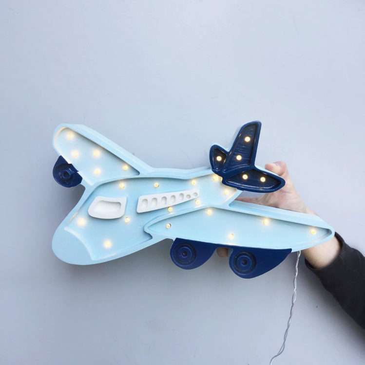 Little Lights, Nattlampe til barnerommet, Fly blå - Bilde 2