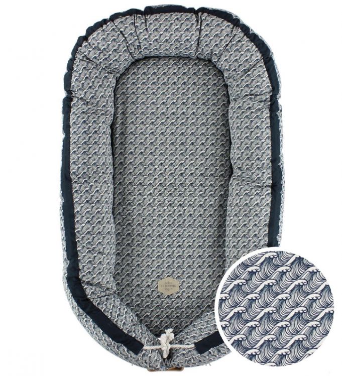 Filibabba babynest, Ocean blue - Bilde 2