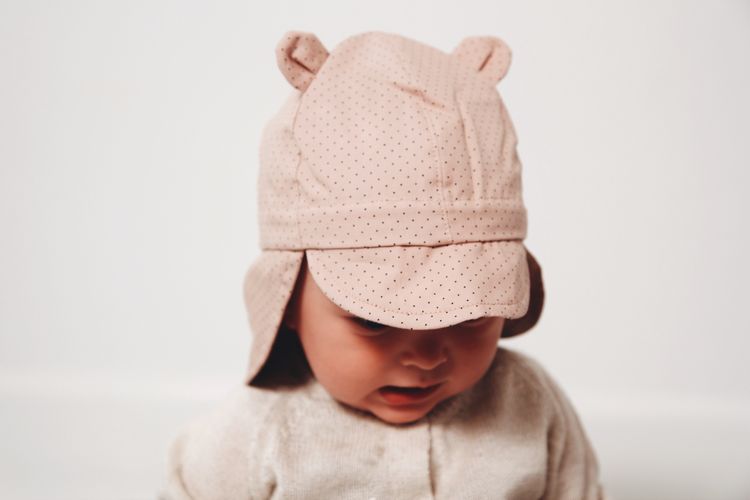 Liewood, Solhatt Gorm, little dot rose 1-2 år