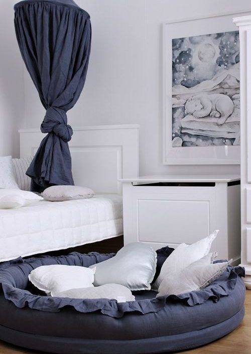Cotton&Sweets grafitt junior nest i 100% lin