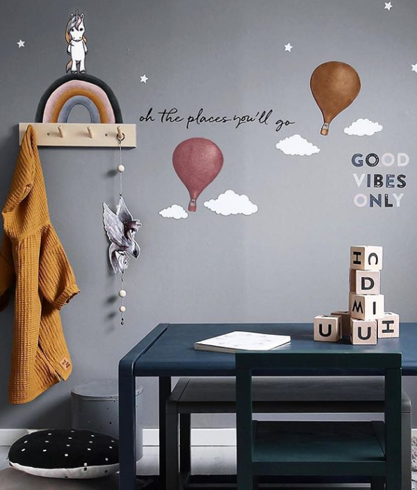 Stickstay, Sky's regnbue, veggklistremerker