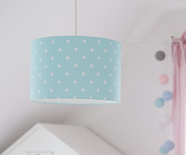 Lamps&Company, Taklampe til barnerommet, Lovely dots mint
