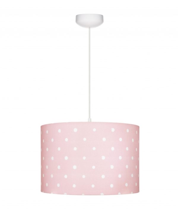 Lamps&Company, Taklampe til barnerommet, Lovely dots pink