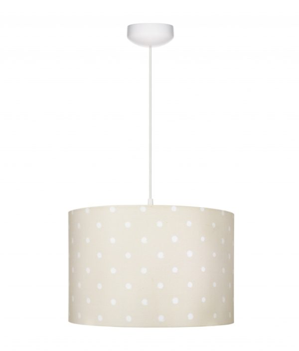 Lamps&Company, Taklampe til barnerommet, Lovely dots beige
