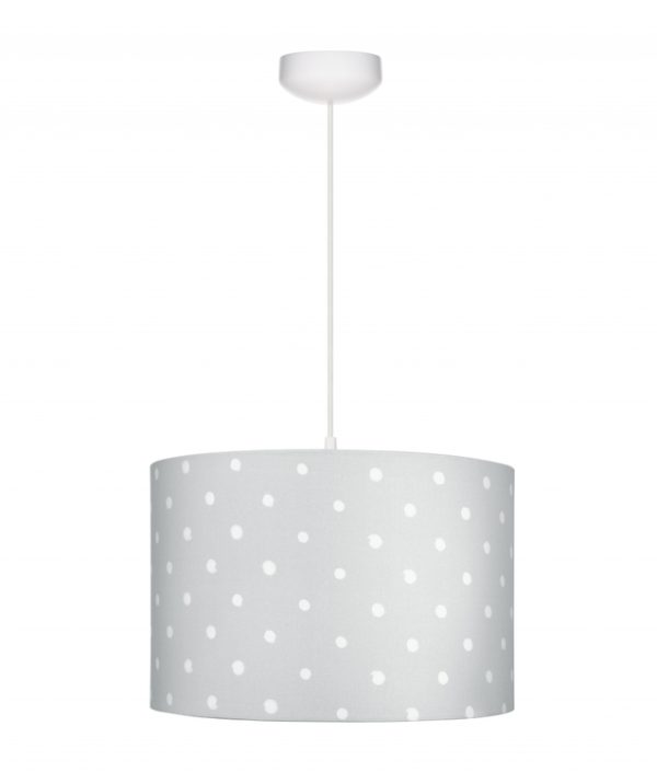 Lamps&Company, Taklampe til barnerommet, Lovely dots grå