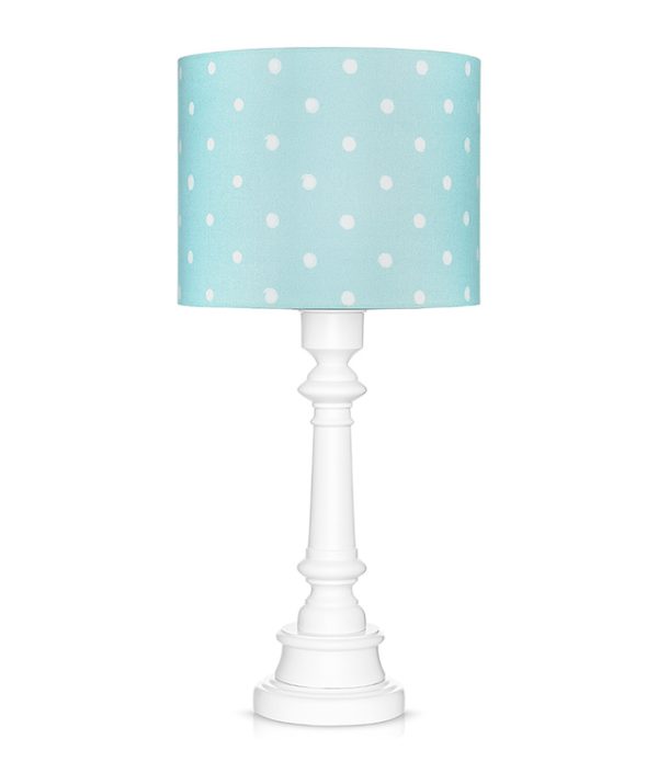 Lamps&Company, Bordlampe til barnerommet, dots mint