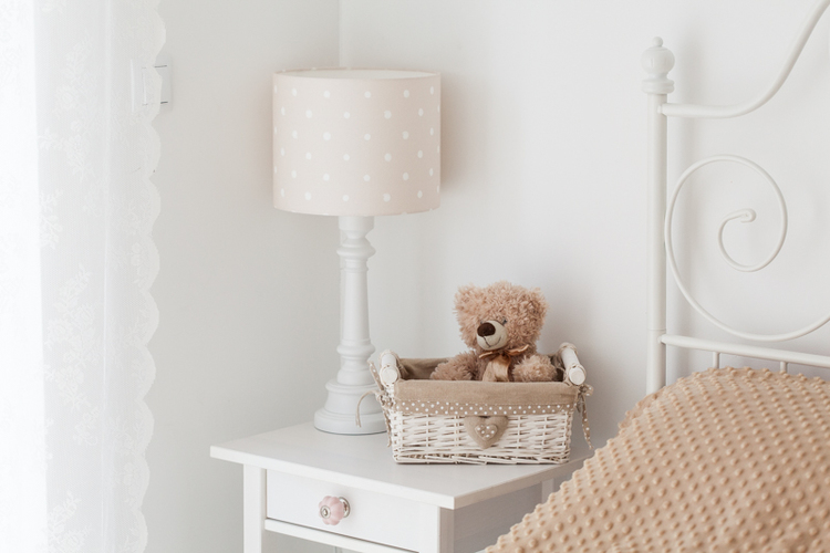 Lamps&Company, Bordlampe til barnerommet, dots beige - Bilde 2
