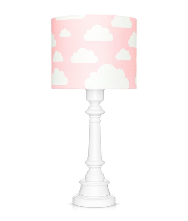 Lamps&Company, Bordlampe til barnerommet, rosa sky