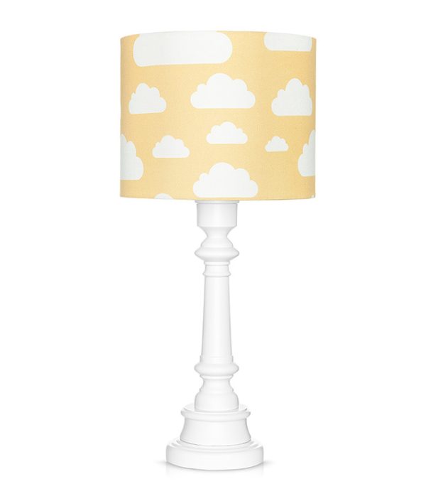 Lamps&Company, Bordlampe til barnerommet, sennepsgul sky