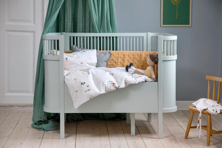 Sebra Barneseng Sprinkelseng & Juniorseng Kili, Mist Green - Bilde 2