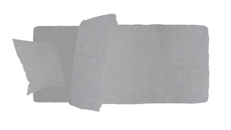 Babylove, Mørkgrå sengesett 90x160 til juniorseng/barneseng