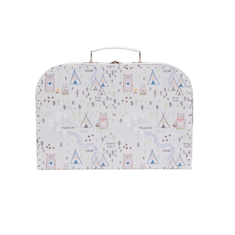 Sass & Belle, oppbevaringsbokser koffert Skog, 3-pack - Bilde 2