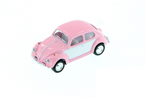 Lekebil Volkswagen pastell classic beetle mini rosa