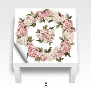 Pioner klistremerke til Ikea Lack sidobord