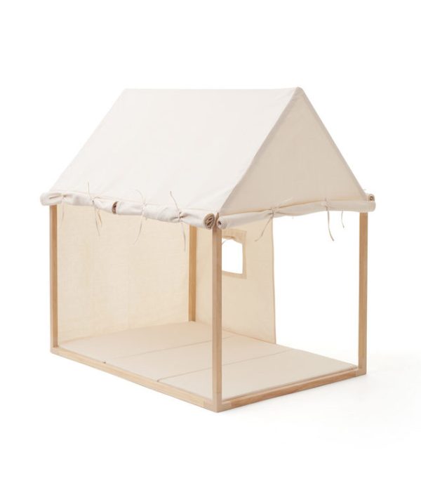 Kid's Concept, lekehus telt naturhvit